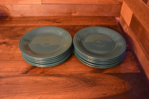 Dinner Plate Fiesta Evergreen (Intro 2007) by Homer Laughlin - EACHES