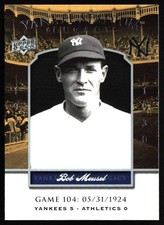 2008 Upper Deck Yankee Stadium Legacy #104 Bob Meusel