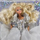 Happy Holidays Barbie Doll Special Edition Vintage 1992 Crystal & Silver READ⬇