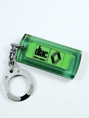 KEYCHAIN - RENAULT 1980s - DIAC CREDIT - Vintage dealers -
