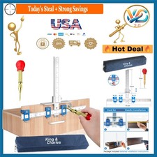 Pro-Metal Cabinet Handle Jig with Center Punc...