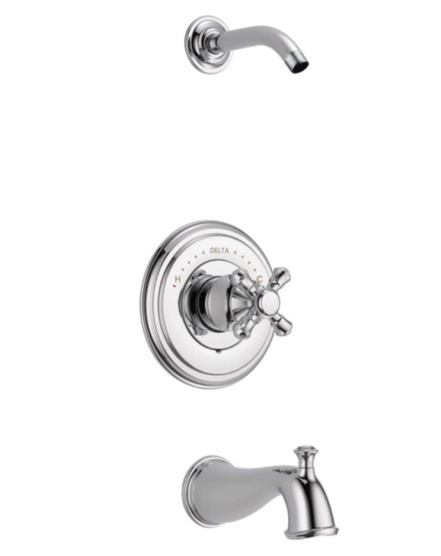 Delta T14497-LHP-LHD Monitor 14 Cassidy Shower Trim, Chrome, WaterSense