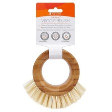 Full Circle The Ring 3.74 in. W Medium Bristle 3.54 in. Bamboo Handle Vegetable