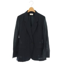 PLST Tailored Jacket Linen Blend M Navy /ES Ladies