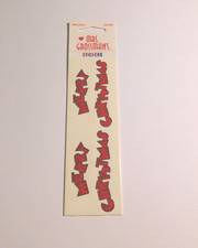 Mrs. Grossman's Stickers Lot of 3 Strips Brand New in Package Merry Christmas