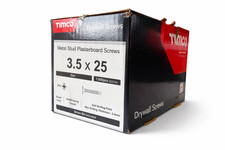 Image of TIMCO 3.5 x 25mm Drywall Screws Bugle Head Self Drilling Phillips Tek Metal Stud