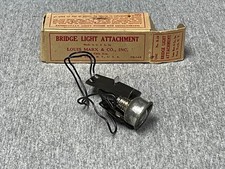 Marx Bridge Light Attachment, With Box & Light Bulb, Used