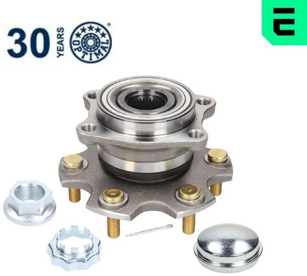 Optimal 952766L Radlagersatz Radlager Satz Hinterachse Hinten FüR Mitsubishi-image