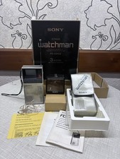 Sony Watchman FD-20AEB High End Tragbar Pocket CRT S/W Mini Fernseher TV OVP ✅