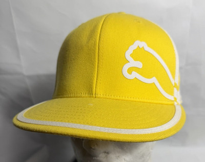 PUMA Cobra Golf 210 Fitted Yellow Flexfit Performance Cap 6 7/8-7
