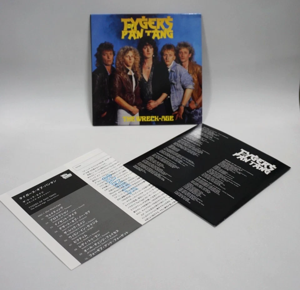 Tygers Of Pan Tang : The Wreck-Age  2CD Deluxe Edition (Japan 2023 Press) - HTF - Image 3 of 4