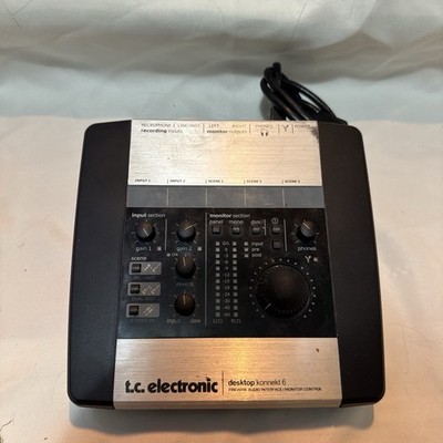 TC Electronic Desktop Konnekt 6 24Bit/192kHz Firewire Desktop Audio Interface