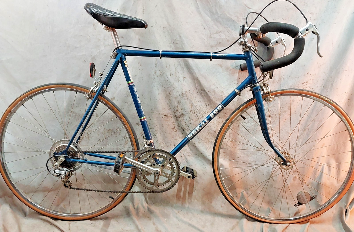 1979 Sekai 500 Standard Touring Road Bike Large 58cm Lugged Steel