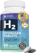 Invigorated Water Hydrogen Water Tablets with Magnesium - 12 PPM H2 Molecular...