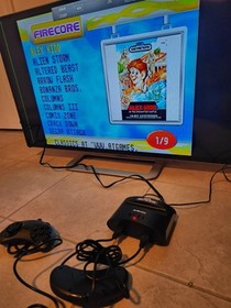 SEGA Genesis Classic Black Game Console with 81 Preloaded Games 