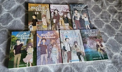 A Silent Voice Complete set Volumes 1-7 Kodansha Manga Koe No Katachi