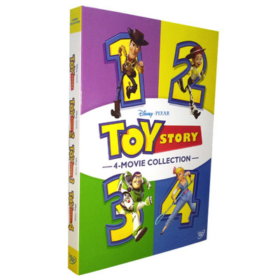 Toy Story 1-4 (6-Disc DVD) Toy Story 1 + Toy Story 2 + Toy Story 3 +4 [Region 1]