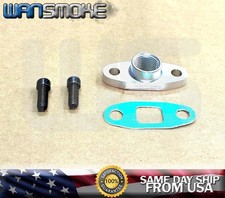 10an Turbo Oil Return Flange Adapter Fitting 12npt For T3 T4 T04e Gt45 Garrett