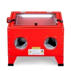 Sandblasting Cabinet 80psi Portable Benchtop Sand Blaster Cabinet Kit 25Gallon