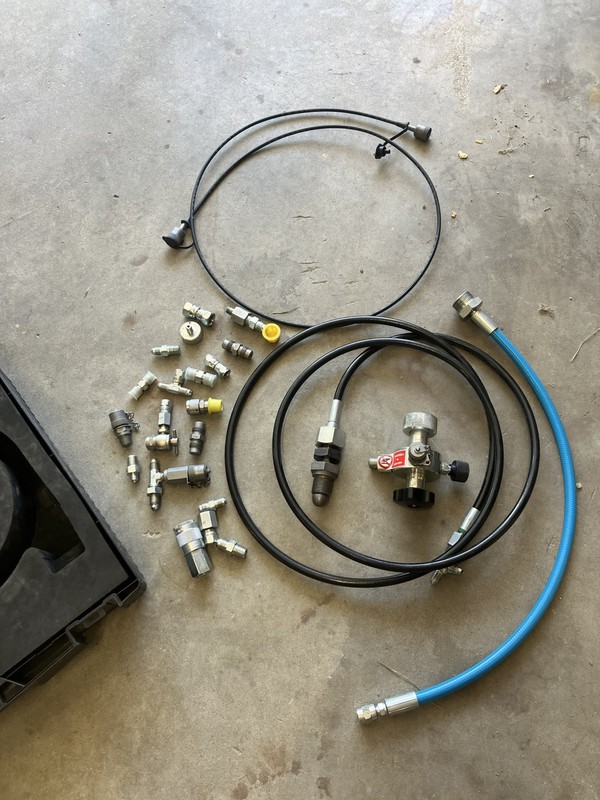 Hydac FP-S250-2.5 Charging And Testing Unit For Accumulators - Incomplete Kit