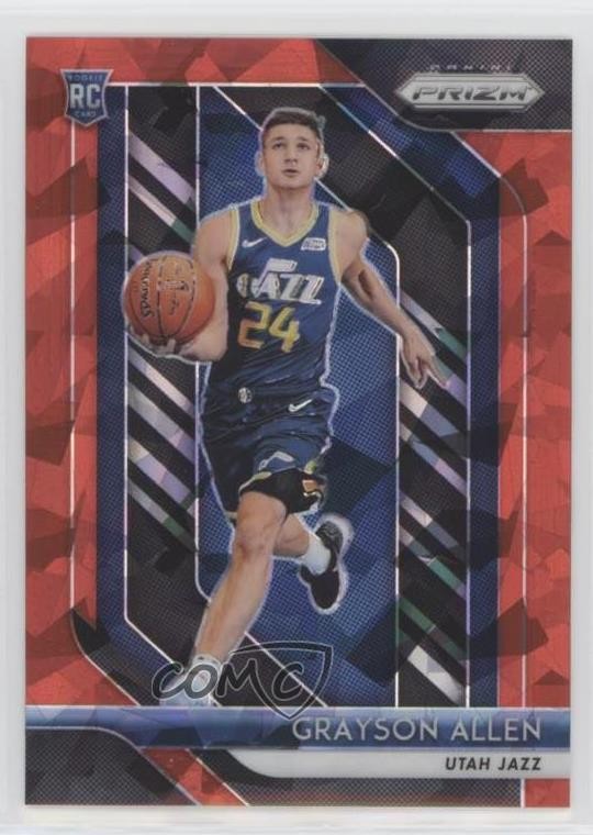 2018-19 Panini Prizm Red Ice Prizm Grayson Allen #123 Rookie RC 0z6