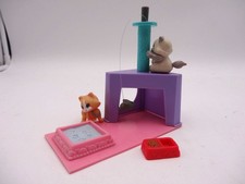 Kenner Littlest Pet Shop Cutesy Kittens With Mouse Playhouse VTG 1992 By