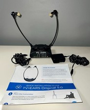 TV Ears Digital Wireless Listening System Model 21502F Complete