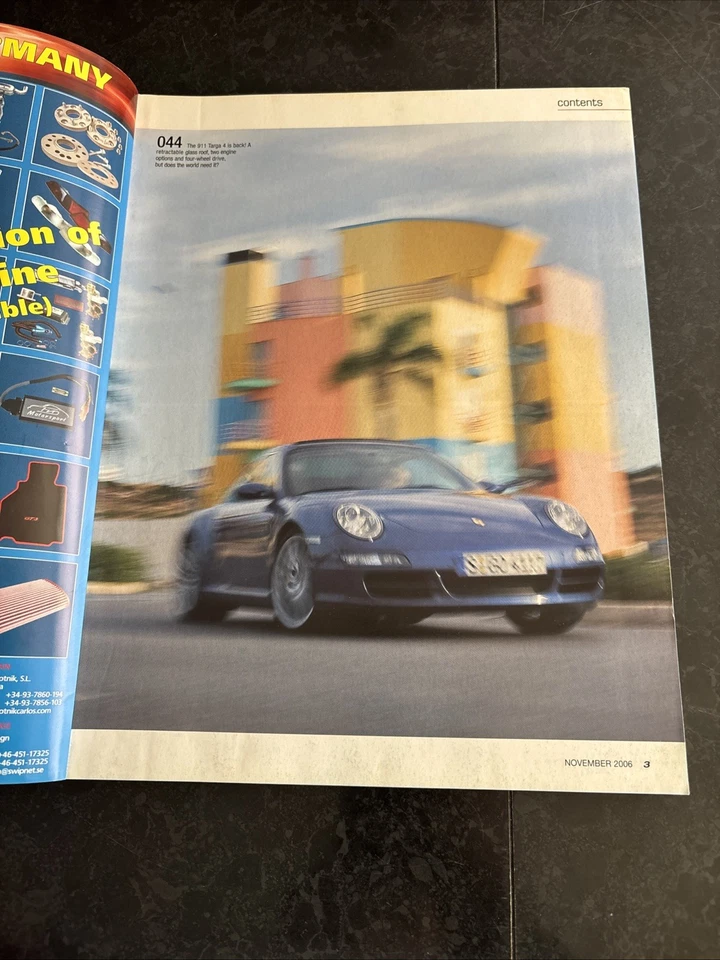 GT Purely Porsche Magazines x4 2006 - Issues 58-61 - RUF RK Coupe, 997 GT3 RS - Image 3 of 4