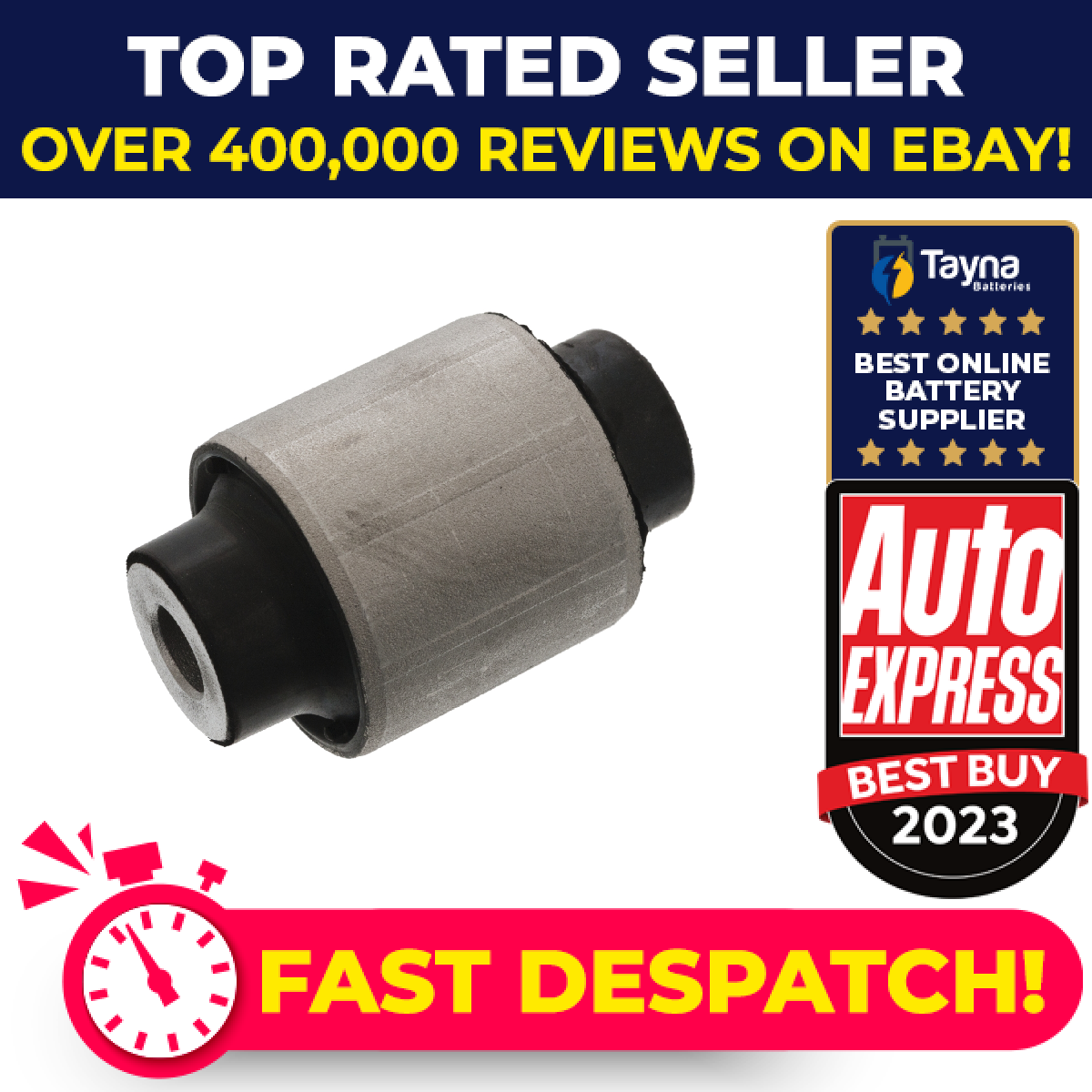 Wishbone / Control / Trailing Arm Bush fits BMW 530 F10, F11 3.0 10 to 13 Febi