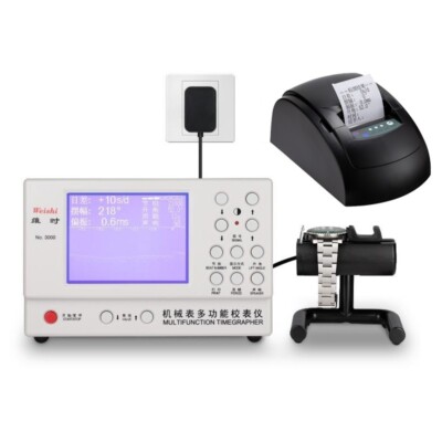 Weishi NO.3000 Mechanical Watch Timing Tester Multifunction Timegrapher+ Printer