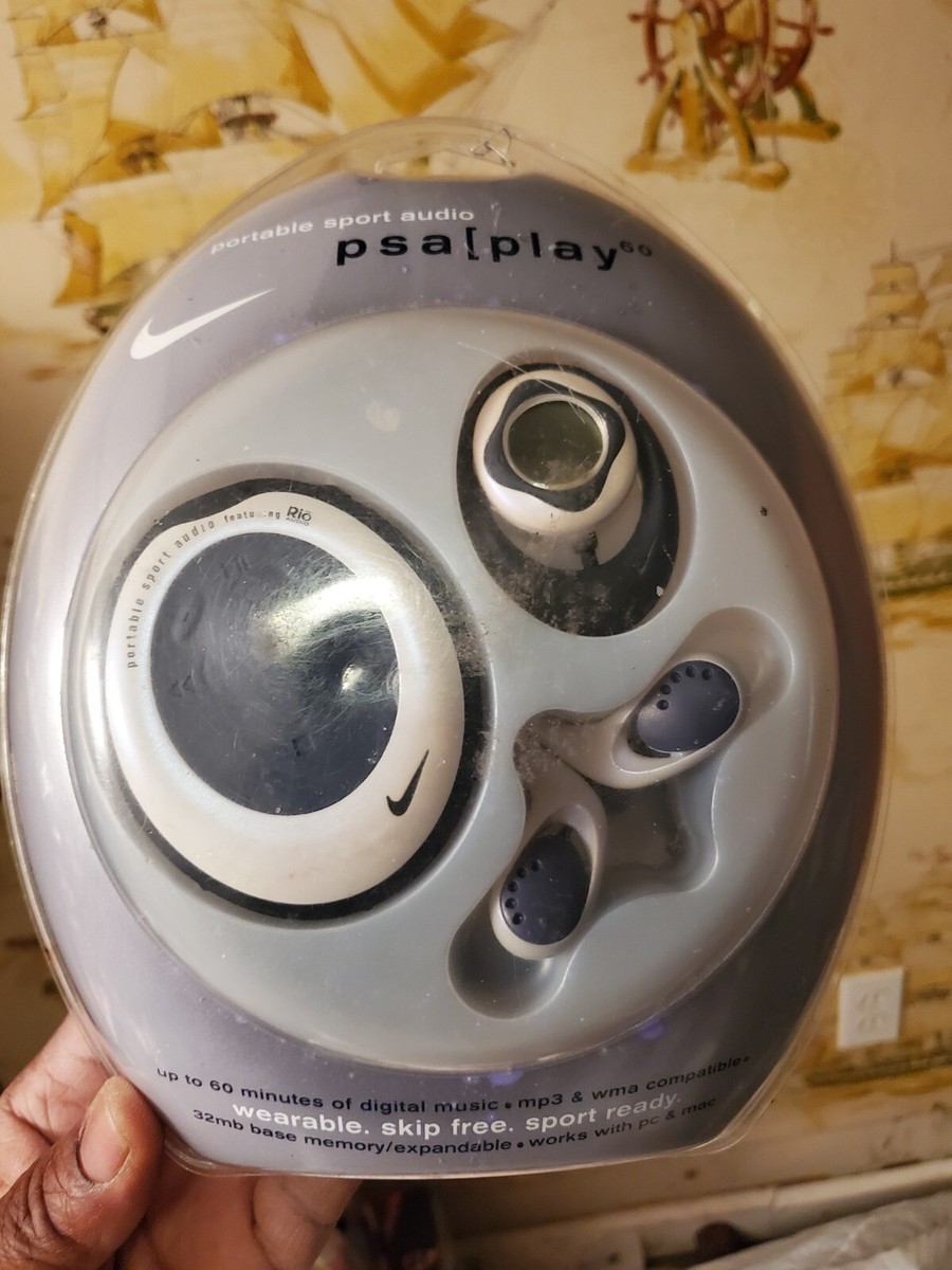 Rare Nike PSA Play60 Portable Sport Audio Player Rio MP3 | eBay