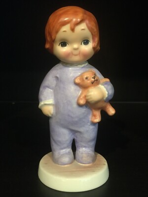 Goebel Dolly Dingle Billy Bumps at Christmas 13cm Margaret Woodbury Drayton
