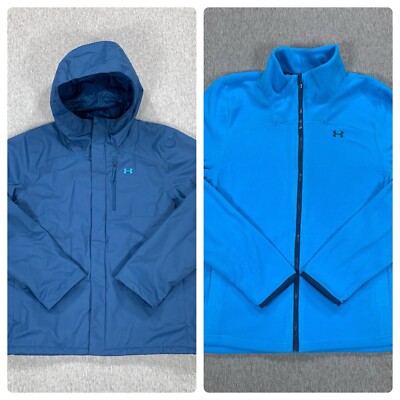 UNDER ARMOUR Storm 3-in-1 Waterproof Snow Ski Jacket Blue 1371593