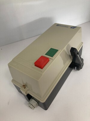 TELEMECANIQUE LE4096 DISCONNECT SWITCH WITH ENCLOSURE 2 BUTTON ON/OFF ...