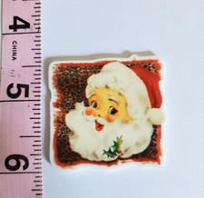SANTA CLAUS, ST. NICK, Christmas, Badge Reel, Teacher, Nurse, ID Badge, X-MAS