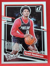 2023-24 Panini Donruss Scoot Henderson The Rookies RED BACK #2 q_S