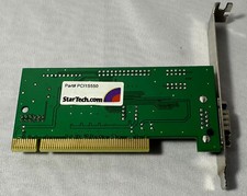 StarTech.com 1 Port Full Height PCI Serial Adapter Card PCI1S550