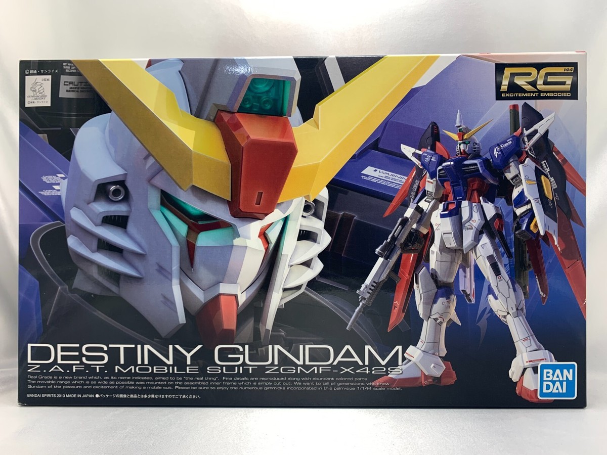 BANDAI RG Gundam SEED DESTINY 1/144 Destiny gundam ZGMF-X42S