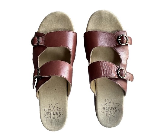 The Kooples NEW Leopard Print Slides Sandals Buckle Accents  display picture 2