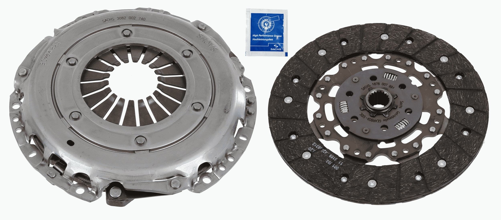 Kit frizione 3000 970 145 SACHS per OPEL CHEVROLET VAUXHALL