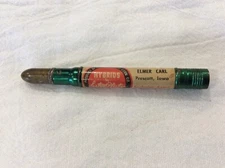 Lester Pfister Hybrids Elmer Carl Prescott Iowa Advertising Bullet Pencil #12
