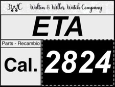 NOS [ 1X ] ETA 2824 [ 2824-2 ] Parti Di Ricambio Orologio Vintage