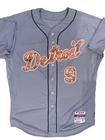Nick Castellanos game used/worn Detroit Tigers military jersey mlb holo