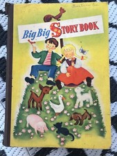 Vintage 1941 Book - Big Big Story Book - free postage