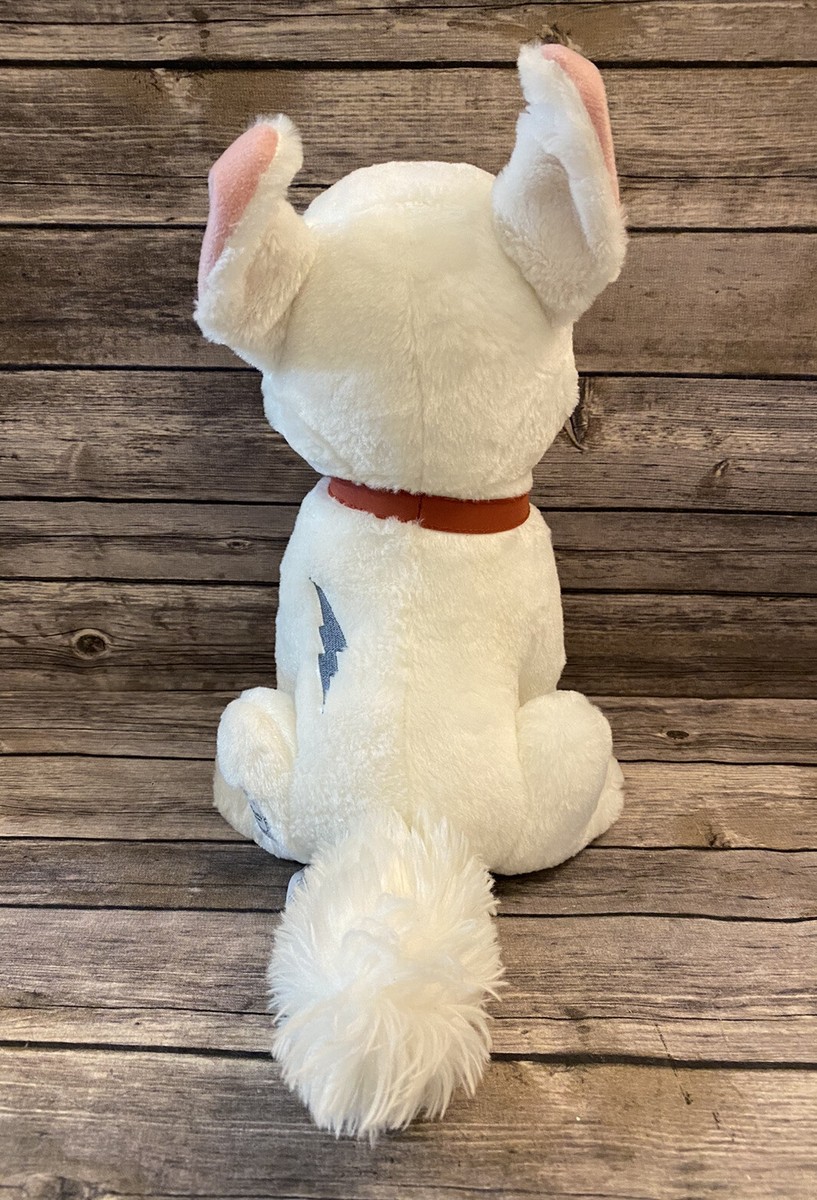 RARE Bolt White Puppy Dog Authentic Disney Store Exclusive