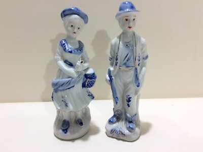 Gold Trim Porcelain Renaissance Man 