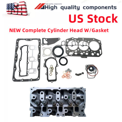 Complete Cylinder Head+Full Gasket for Yanmar 3TNV74F-SNCF 3TNV74F-SNNS Engine