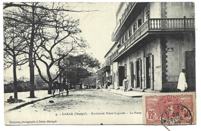 SENEGAL DAKAR BOULEVARD PINET LAPRADE LA POSTE