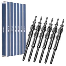 6x MEYLE 3140230000 Glühkerze für BMW 3er E46 330d X5 E53 3.0d M57 184 PS