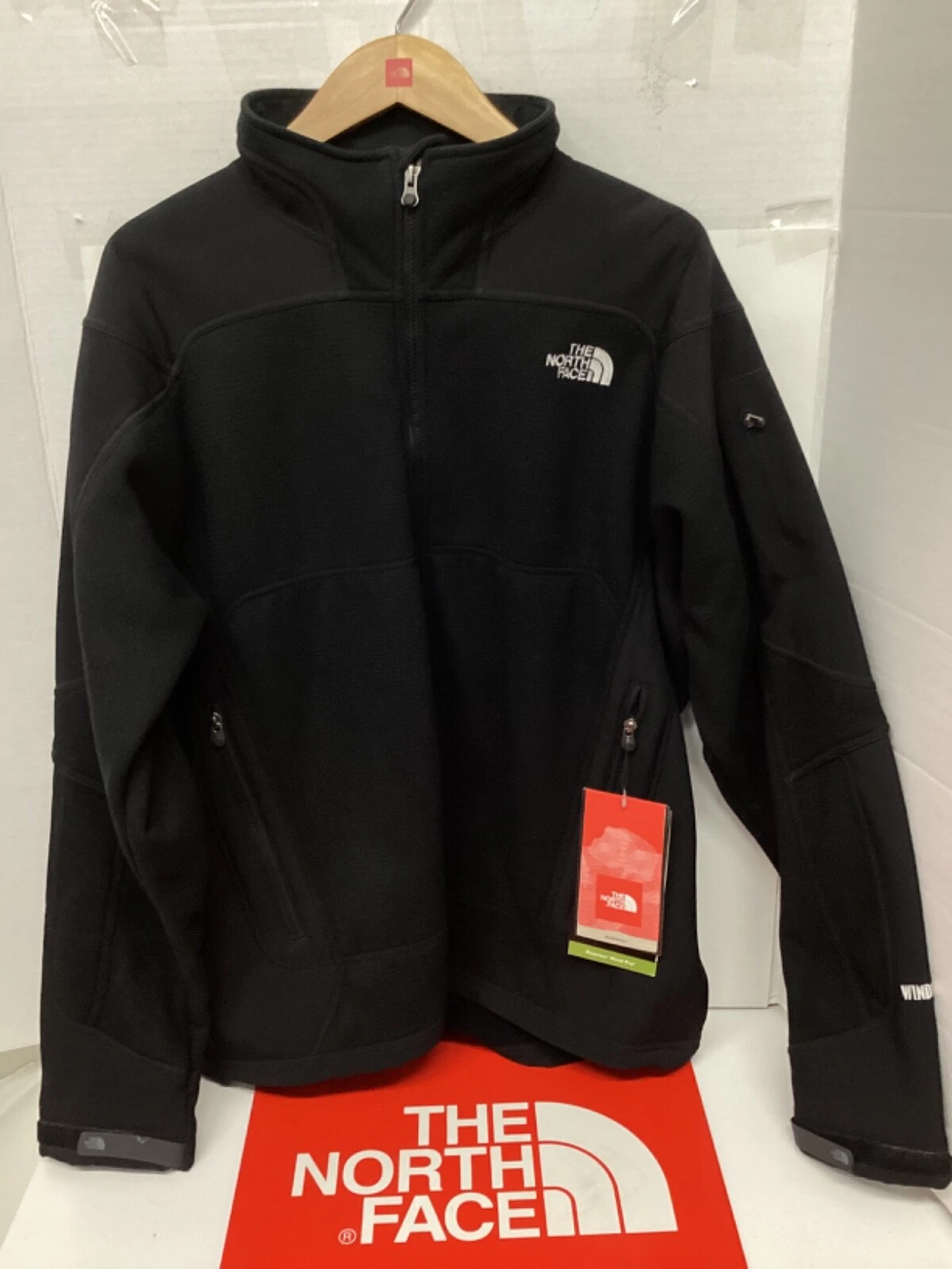 The North Face Windwall Thermal Jacket Mens XL Black #AA5H001 NWT